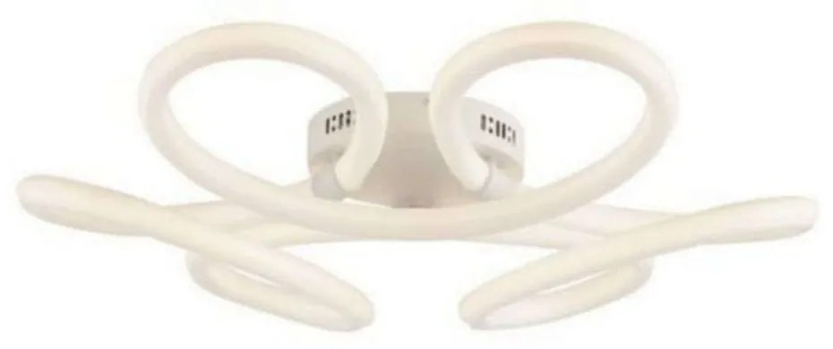 Φωτιστικό Οροφής - Πλαφονιέρα Heaven LED-HEAVEN-PL50 60W Led Φ52cm 11,5cm White Luce Ambiente Design Metal