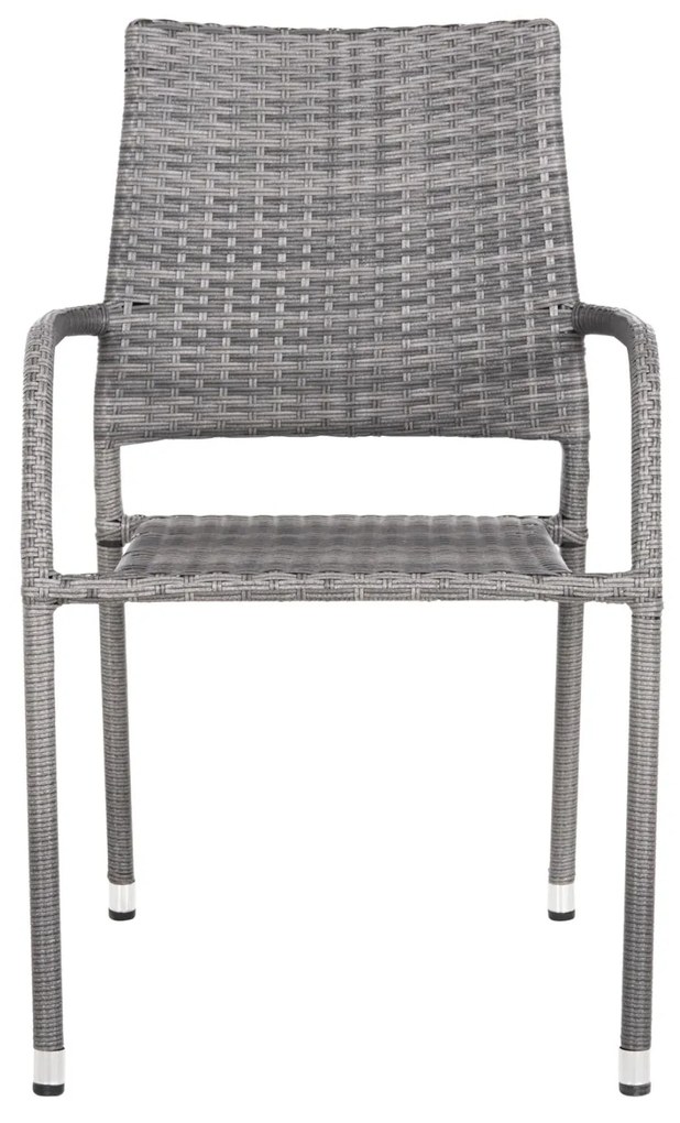 Καρέκλα - Πολυθρόνα MORNER C6074.02 Μεταλλική με Γκρί Rattan 55x58x87Υ εκ. 55x58x87 εκ.