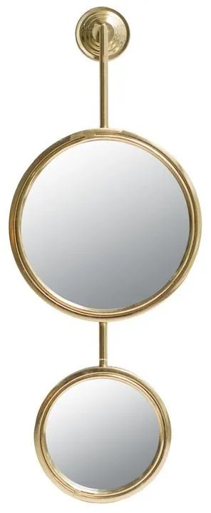 Artekko Artekko Mirror Χρυσός Μεταλλικός Καθρέπτης Τοίχου (28x5.5x72.5)cm 44573