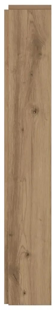 vidaXL Κεφαλάρι Artisan Oak 180 x 17 x 104,5 εκ Επεξεργασμένο ξύλο