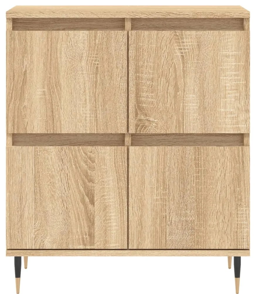 vidaXL Συρταριέρα Sonoma Δρυς 60x35x70 εκ. Επεξεργασμένο Ξύλο
