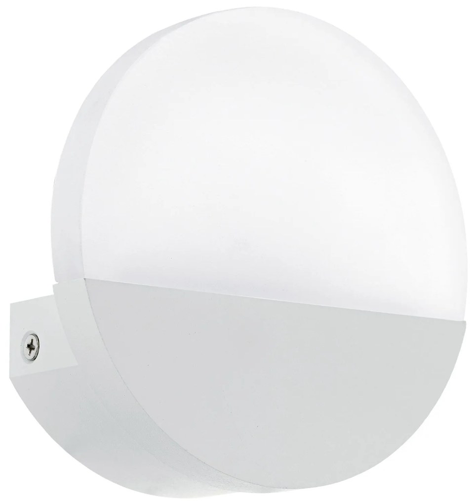 Φωτιστικό Τοίχου Led  Metrass 1 96039 White-Grey Eglo Aluminium