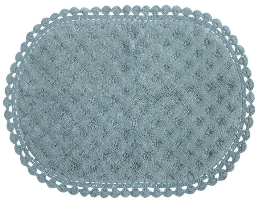 Ταπέτο Μπάνιου Touch Dusty Aqua Nef-Nef 55X85 100% Cotton