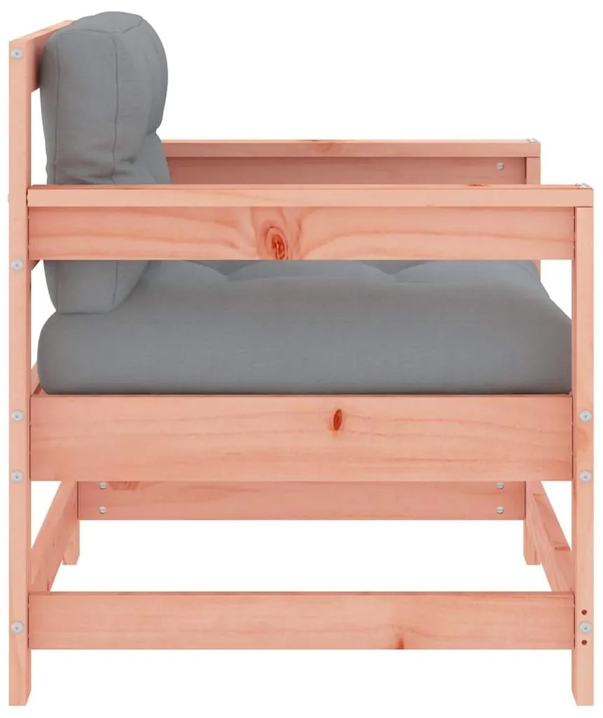 vidaXL Καρέκλες Κήπου με Μαξιλάρια 2 τεμ. από Μασίφ Ξύλο Ψευδοτσούγκας