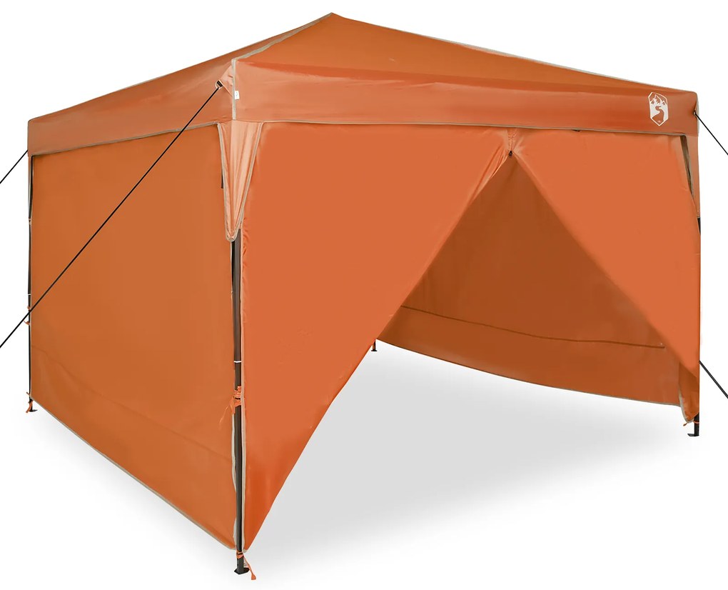 vidaXL Σκηνή Canopy Pop-up Πορτοκαλί 300 x 300 cm ύφασμα