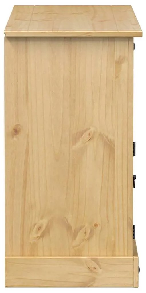 vidaXL Ντουλάπι Corona 112 x 40 x 75 εκ. από Μασίφ Ξύλο Πεύκου