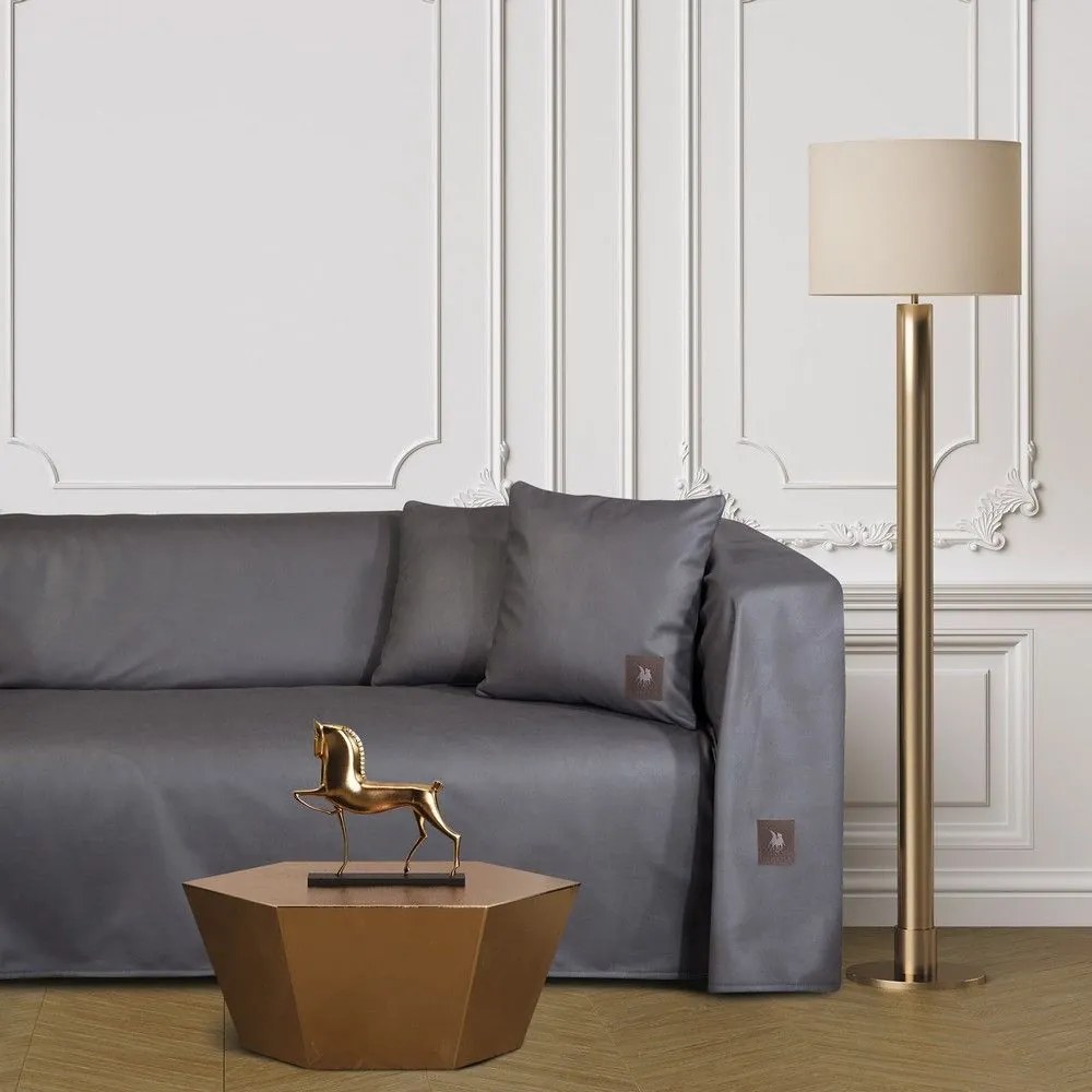 Ριχτάρι 3927 Grey Greenwich Polo Club Τριθέσιο 180x300cm Πολυέστερ