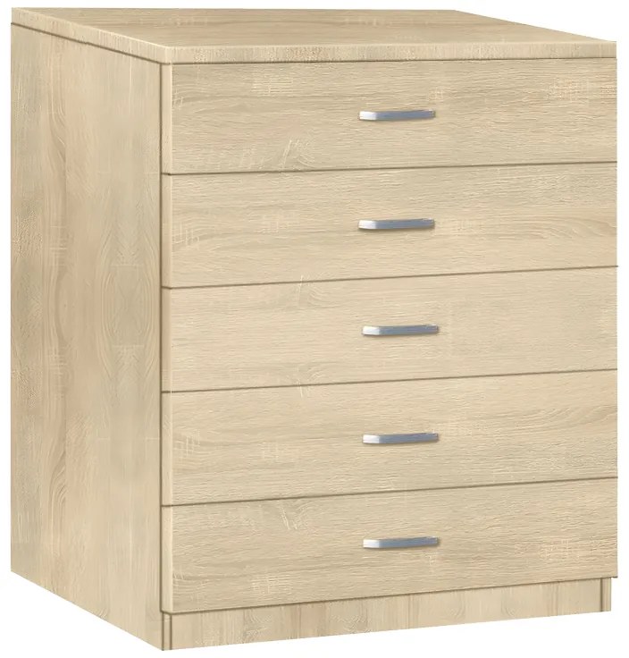 Intrahome Συρταριέρα Gioko Intrahome με 5 συρτάρια σε φυσική απόχρωση 80x40x100εκ | SKU: INTRAPA-183111243