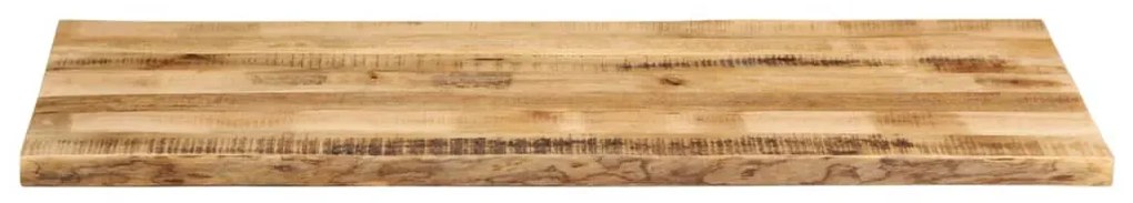 vidaXL Επιφάνεια Τραπεζιού 140x60x3,8 εκ. Live Edge Μασίφ Ξύλο Μάνγκο
