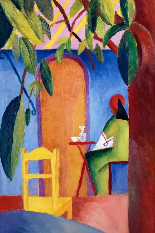 Αναπαραγωγή Turkish Cafe No.2, August Macke