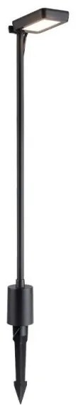 Επιδαπέδιο Φωτιστικό Κήπου LED 6W 3000K Μαύρο IP65 4293300 Diego Viokef-4293300-Μαύρο 4293300
