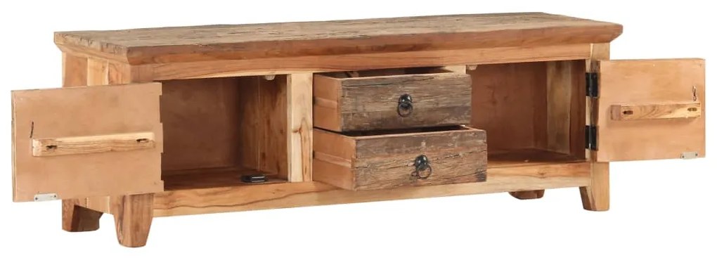 vidaXL Έπιπλο Τηλεόρασης 120x30x40 εκ. Μασίφ Ακακία/Ανακυκλωμένο Ξύλο