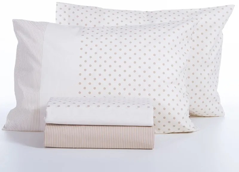 Σετ Σεντόνια Υπέρδιπλα 240x270 Donter Beige 5205495607306