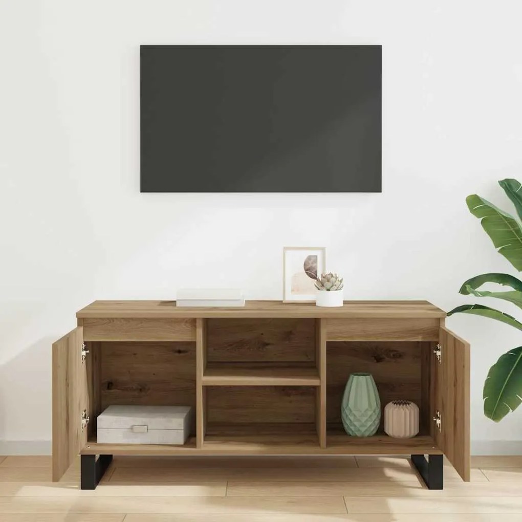 vidaXL Ντουλάπι TV Artisan Oak 104 x 35 x 50 εκ. Επεξεργασμένο ξύλο