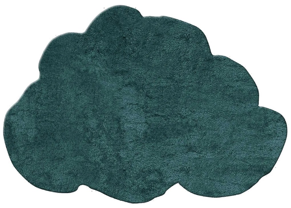 Παδικό Χαλί FEATHERY PETROL CLOUD 80 x 125 εκ.