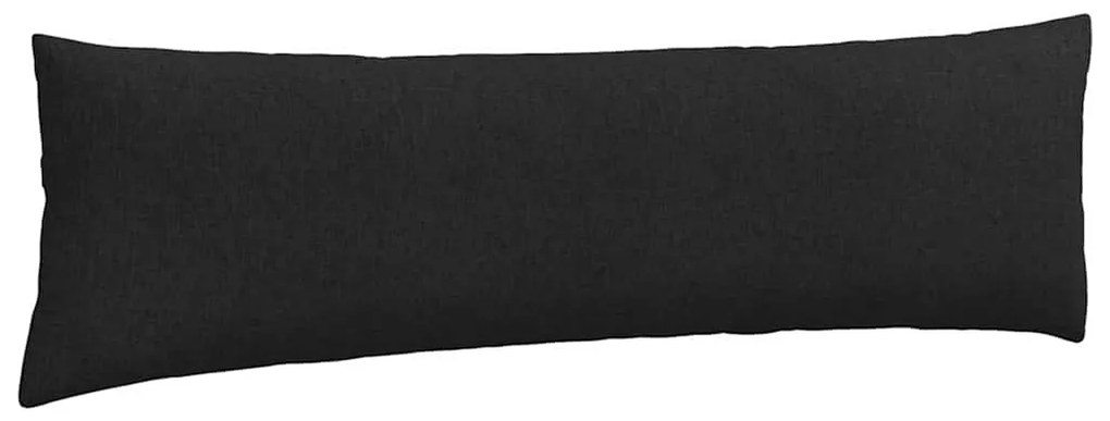 vidaXL Μαξιλάρι Καναπέ 2 pcs Μαύρο 145 x 40 εκ. ύφασμα
