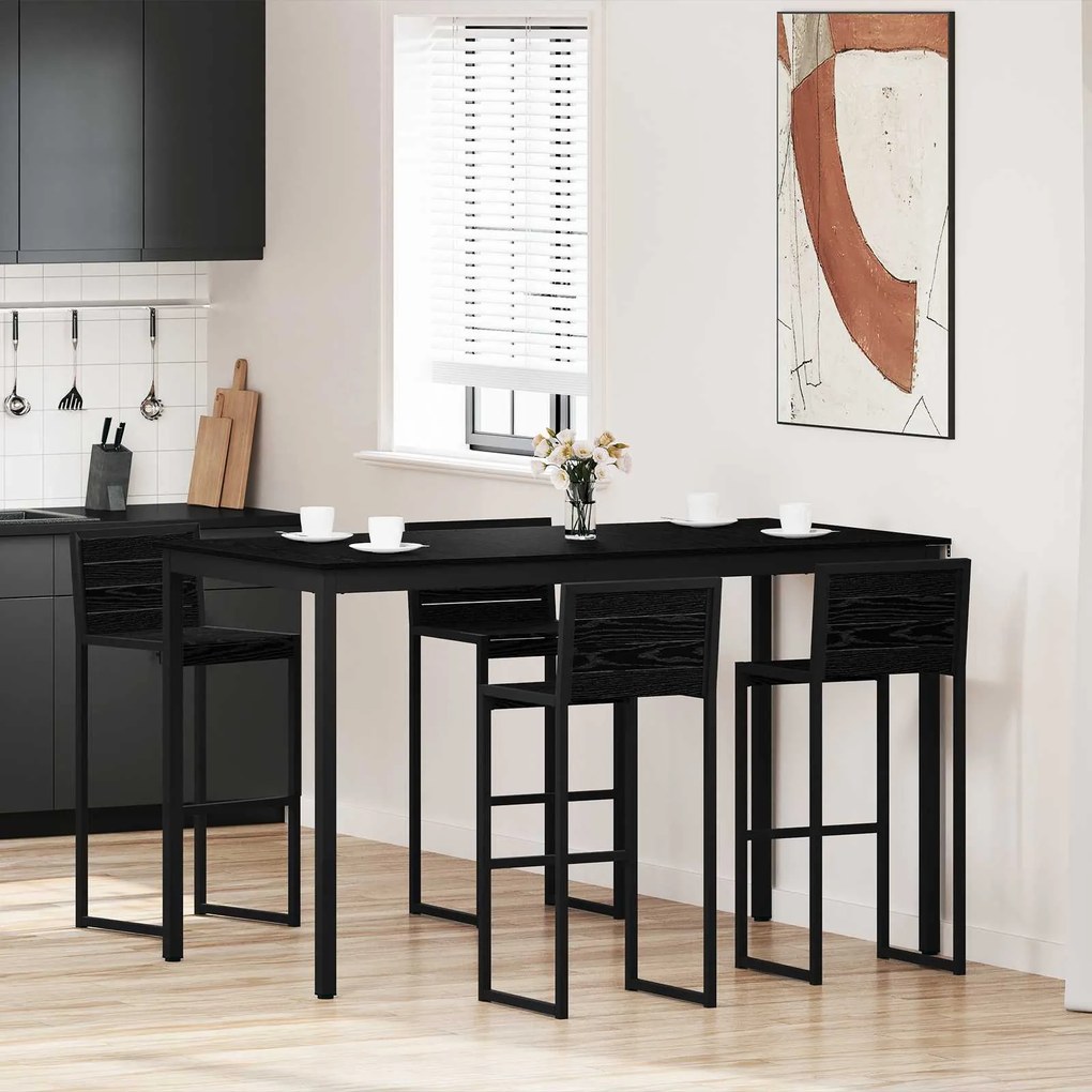 vidaXL Τραπεζαρίες Επεξεργασμένο ξύλο