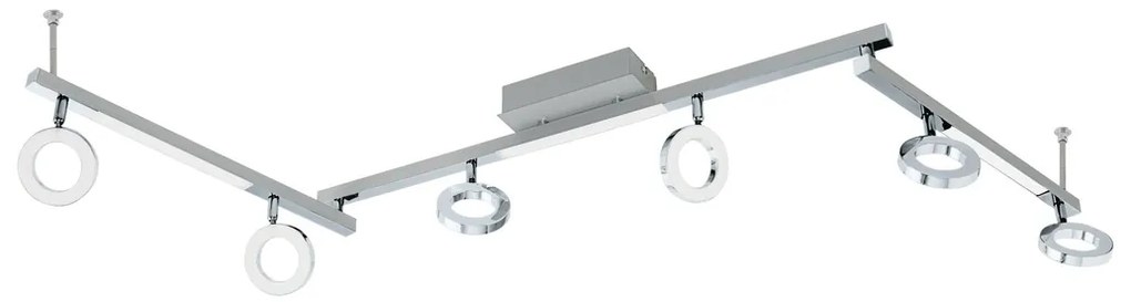 Φωτιστικό Σποτ Eglo 96183 CARDILLIO 1 Χρώμιο (Chrome)|Αλουμίνιο Χρώμα (Aluminium Coloured) 3000K