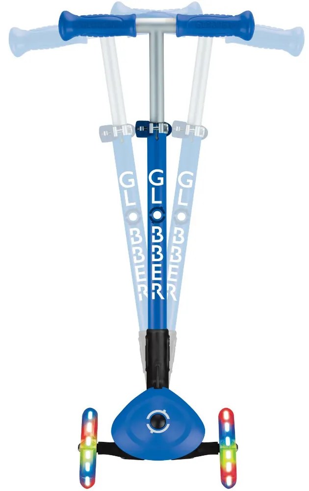 Globber Scooter Primo Foldable Lights Navy Blue