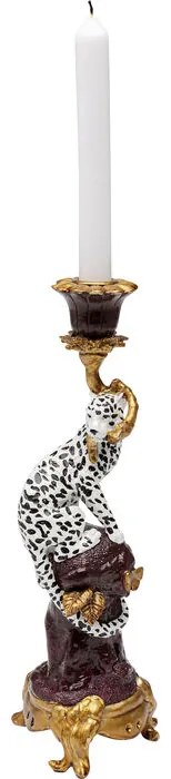 Κηροπήγιο Elegant Leo Πολύχρωμο 11*10*33εκ. - Πολύχρωμο