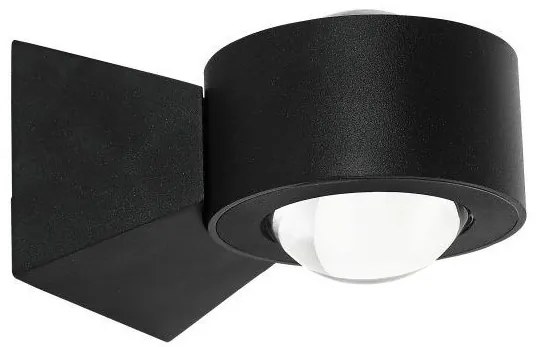 Απλίκα Φωτιστικό Τοίχου LED 3W 4000K Μαύρο 7744 Spotlight-7744-Μαύρο 7744