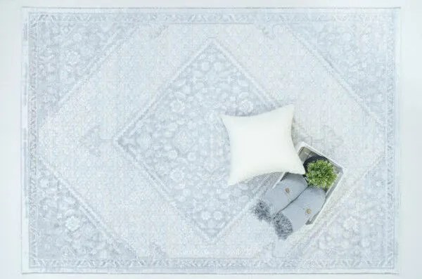 Χαλί ezzo Veneto D309A2A LIGHT GREY-80 x 300 εκ.