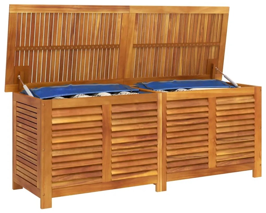 vidaXL Μπαούλο Αποθήκευσης Κήπου 150x50x56 εκ. από Μασίφ Ξύλο Ακακίας