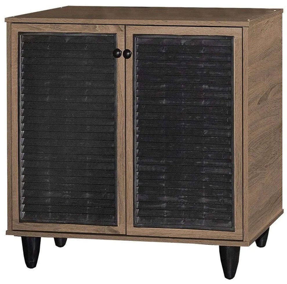 Παπουτσοθήκη Ronan 249-000001 70,5x35x66cm Walnut Particle Board