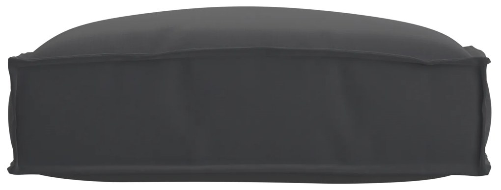 vidaXL Μαξιλάρι Παλέτας για Καθίσμα , Μαύρο, 50x50x12 εκ., Ύφασμα Oxford