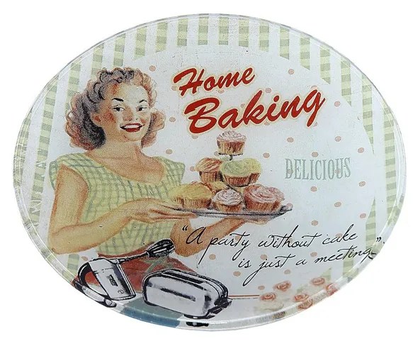 ΠΙΑΤΟ ΣΤΡΟΓΓΥΛΟ "HOME BAKING" ΣΕΤ6 15ΕΚ. | Συσκευασία 2 τμχ