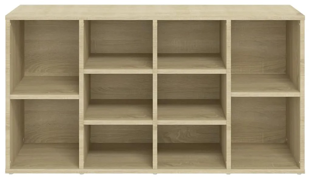 vidaXL Παπουτσοθήκη Sonoma Δρυς 103 x 30 x 55 εκ. από Επεξ. Ξύλο