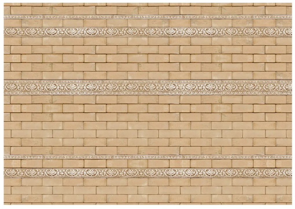 Φωτοταπετσαρία - Brick with ornaments 100x70