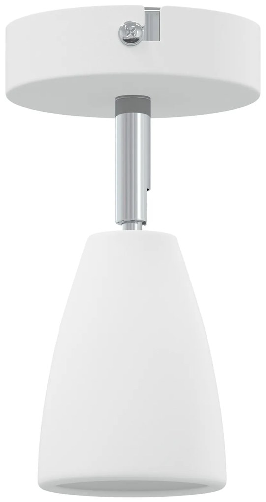 vidaXL Φωτιστικό οροφής 1 Way Adjustable White GU10