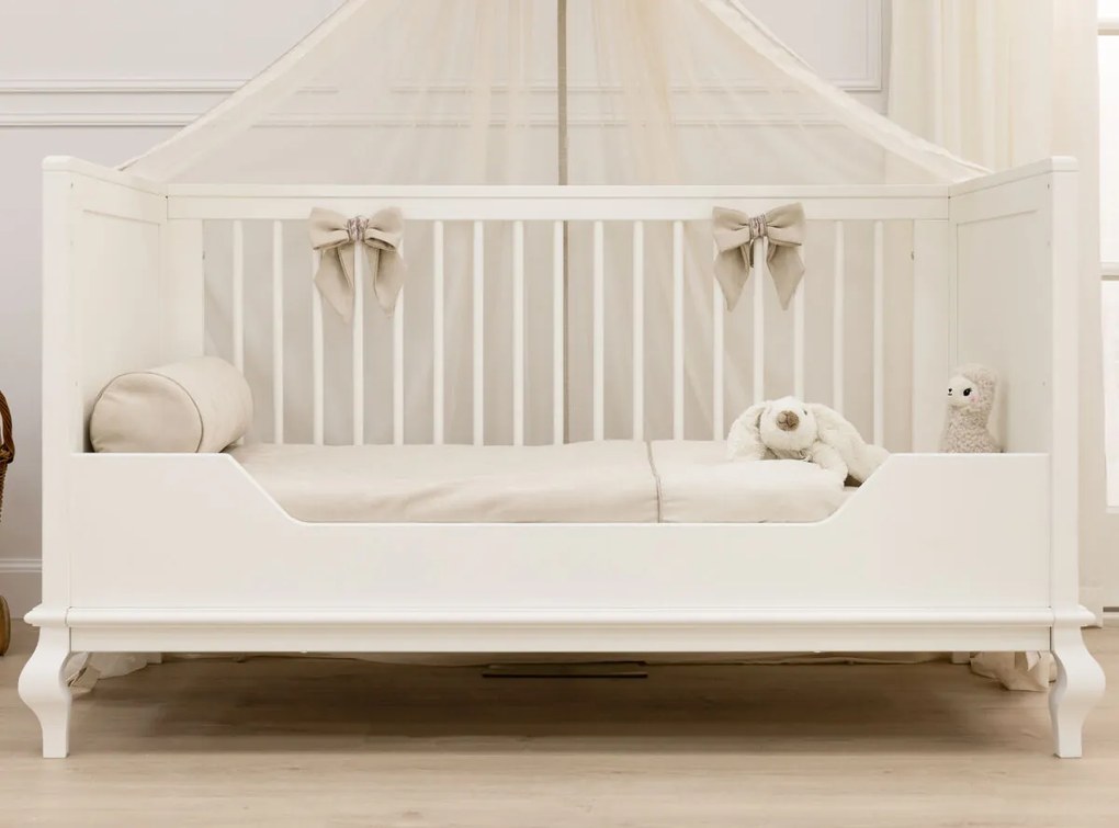 Βρεφικό Κρεβάτι Juliette 70x140cm  Off White  CocoMilou