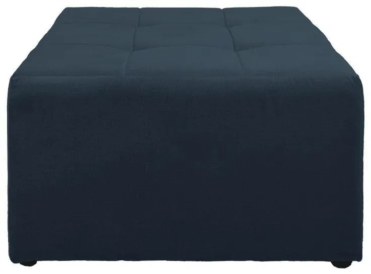 Ταμπουρέ New Ottoman Fylliana Μπλέ 70x70x40 εκ. 70x70x40 εκ.