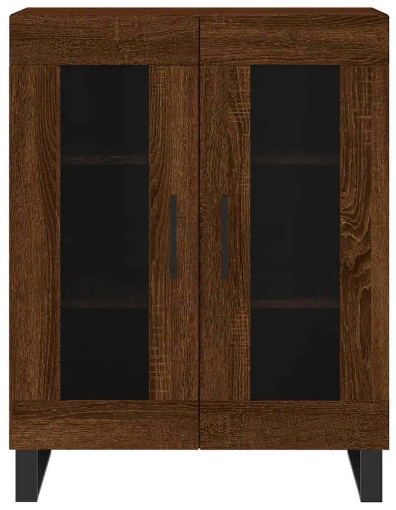 vidaXL Ντουλάπι Καφέ Δρυς 69,5 x 34 x 90 εκ. Επεξεργασμένο Ξύλο