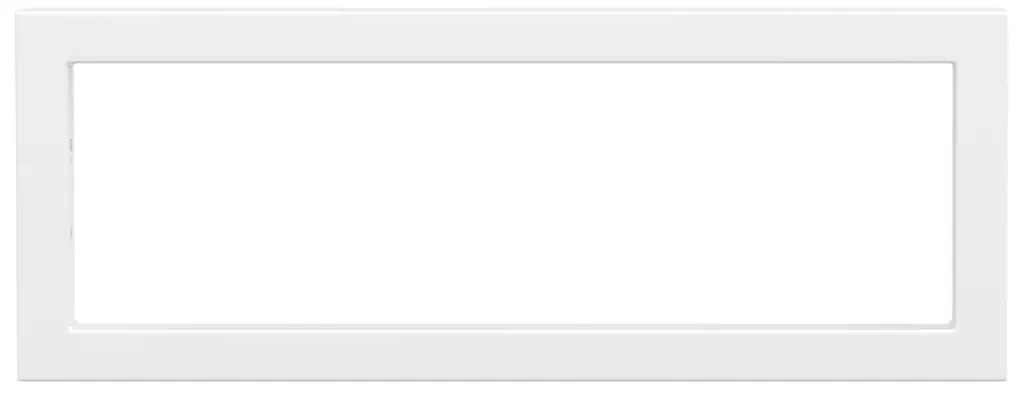 vidaXL Βραχίονες Ραφιών για Νιπτήρα Ορθ. 2 Τεμ. Λευκοί Χάλυβας