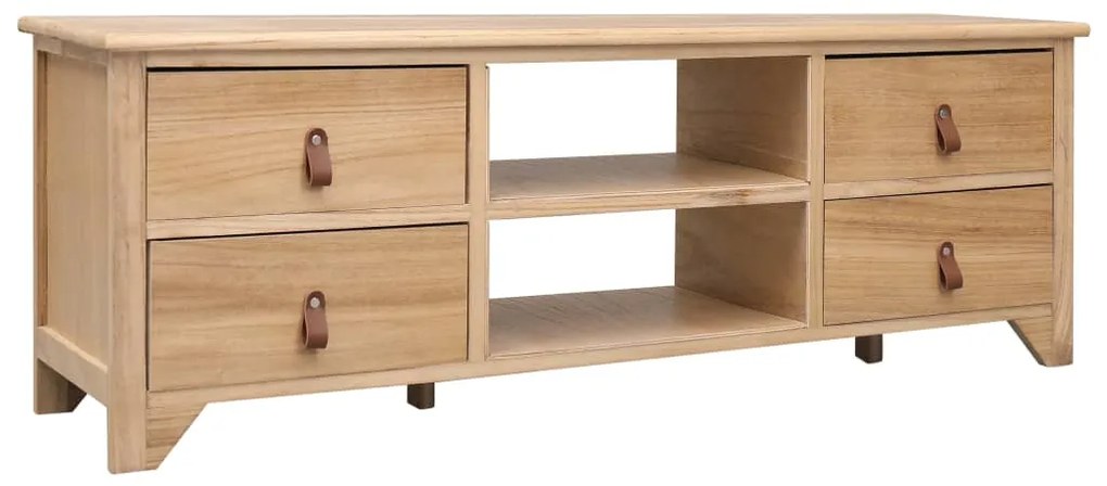 vidaXL Έπιπλο Τηλεόρασης 115 x 30 x 40 εκ. από Ξύλο Παυλώνιας