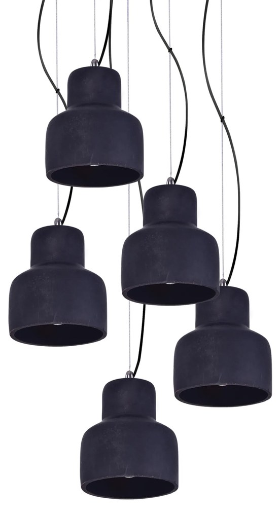 Φωτιστικό Οροφής  SE 153-125-5 MYRA PENDANT LAMP CEMENT+ - 77-4142 - 51W - 100W - 77-4142