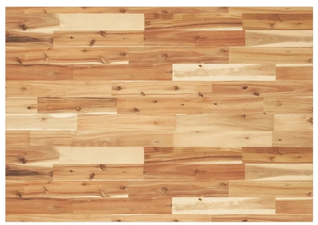 vidaXL Επιφάνεια Γραφείου Ορθογώνια 120x70x2 εκ. Μασίφ Ξύλο Ακακίας