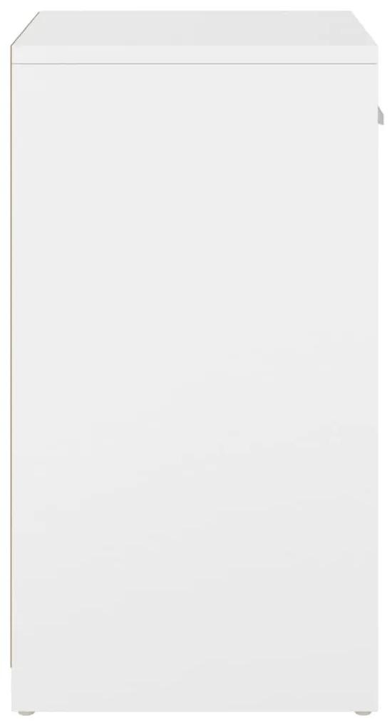 Παπουτσοθήκη Λευκή/Sonoma Δρυς 94,5 x 31 x 57 εκ. Mοριοσανίδα - Μπεζ