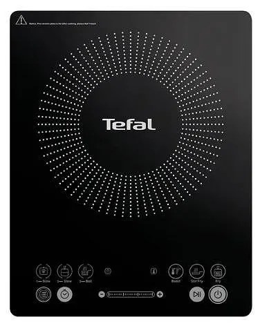 Tefal IH2108E1 Επιτραπέζια Εστία Επαγωγική Μονή Μαύρη