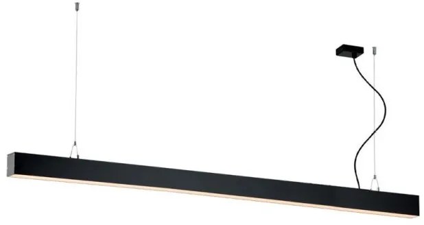 Γραμμικό Κρεμαστό Direct+Indirect L2260 3000K Μαύρο Dim. Station Ultra 3911-10226-3-B-D4 Viokef-3911-10226-3-B-D4-Μαύρο 3911-10226-3-B-D4