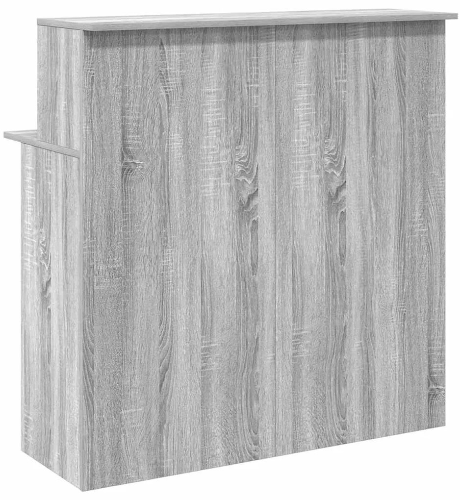 vidaXL Γραφείο υποδοχής 100x50x103,5 εκ. Επεξεργασμένο Ξύλο