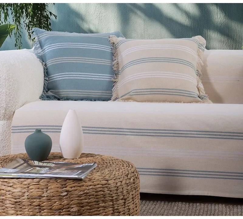 Διακοσμητικό Μαξιλάρι 45x45 Spirit Blue Natural 5205495609805