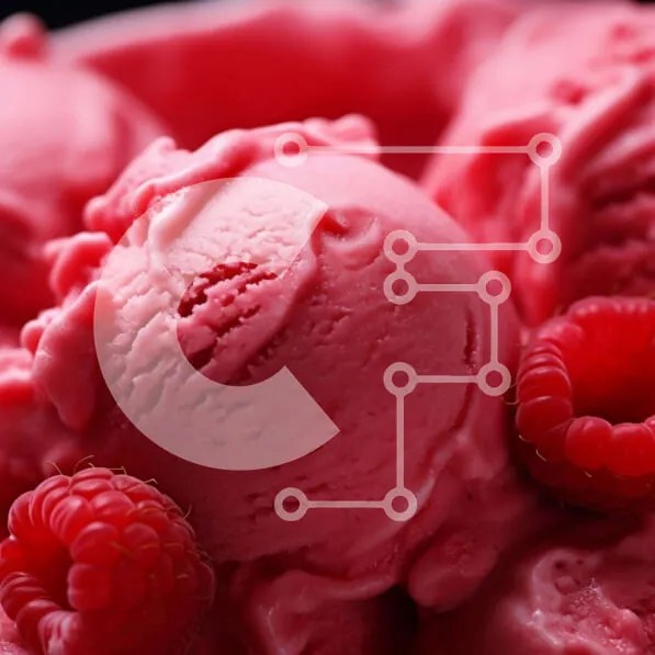 Σετ των 2 Intra Συλλεκτικό Ξύλινο Παζλ Plywood 4mm - Μπολ Ροζ παγωτό με σμέουρα και σαντιγί Σε Ξύλινο Κουτί - Διαστάσεις: 10x10 cm – 25 κομμάτια