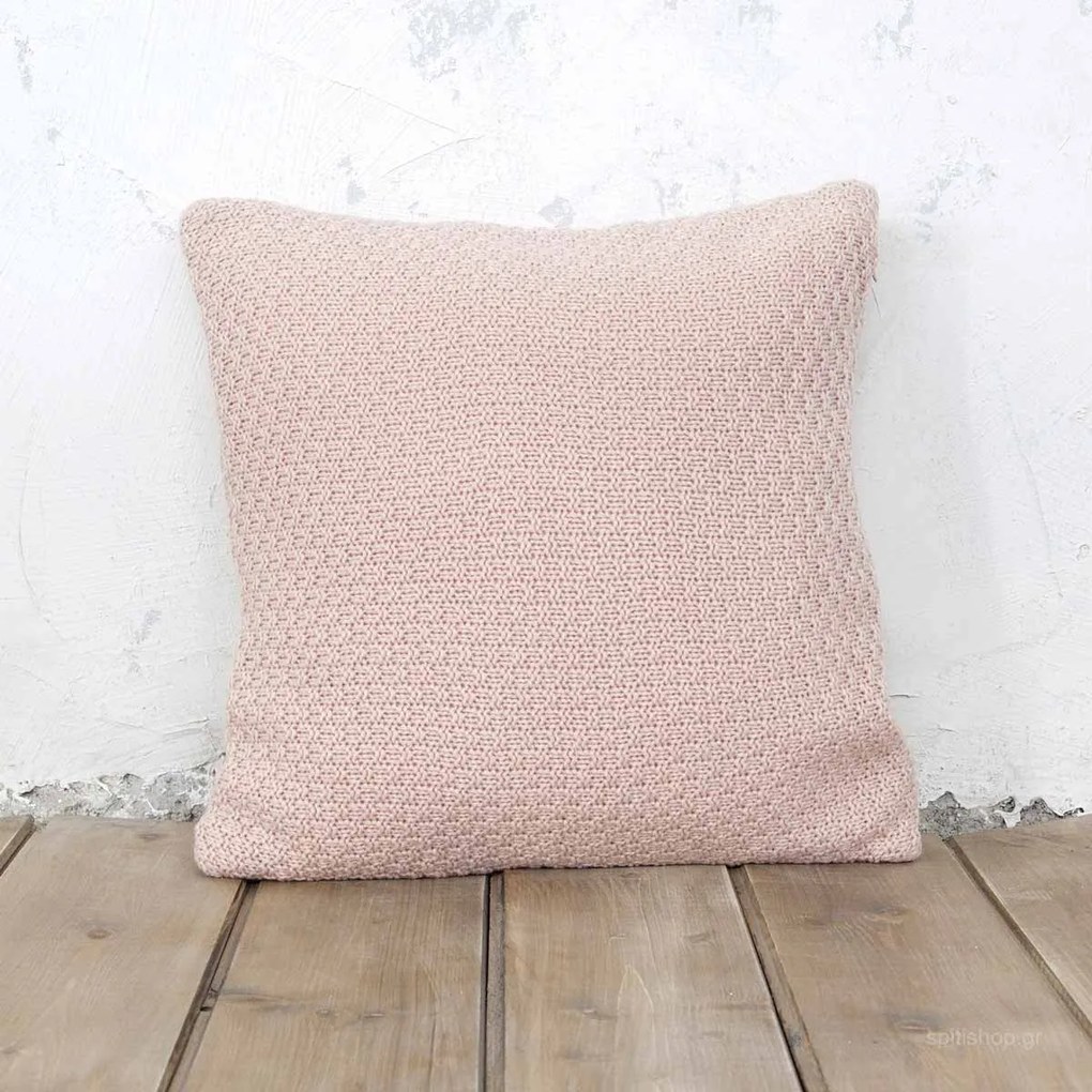 Διακοσμητικό Μαξιλάρι (45x45) Nima Braid Salmon
