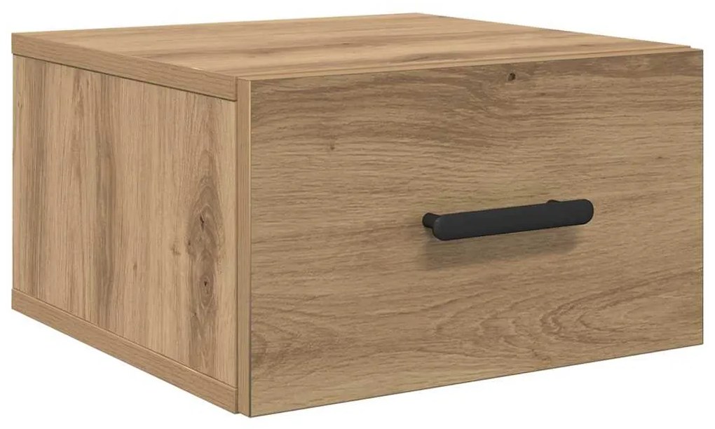 vidaXL Κομοδίνο 2 pcs artisan δρυς 35 x 35 x 20 εκ Επεξεργασμένο ξύλο
