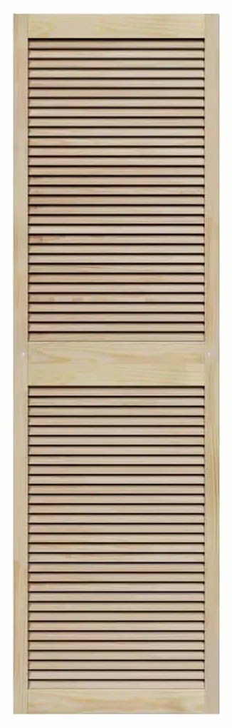 vidaXL Πόρτες Ντουλάπας Other με πόρτα 4 pcs Καφέ 201 x 59.5 x 2.1 εκ