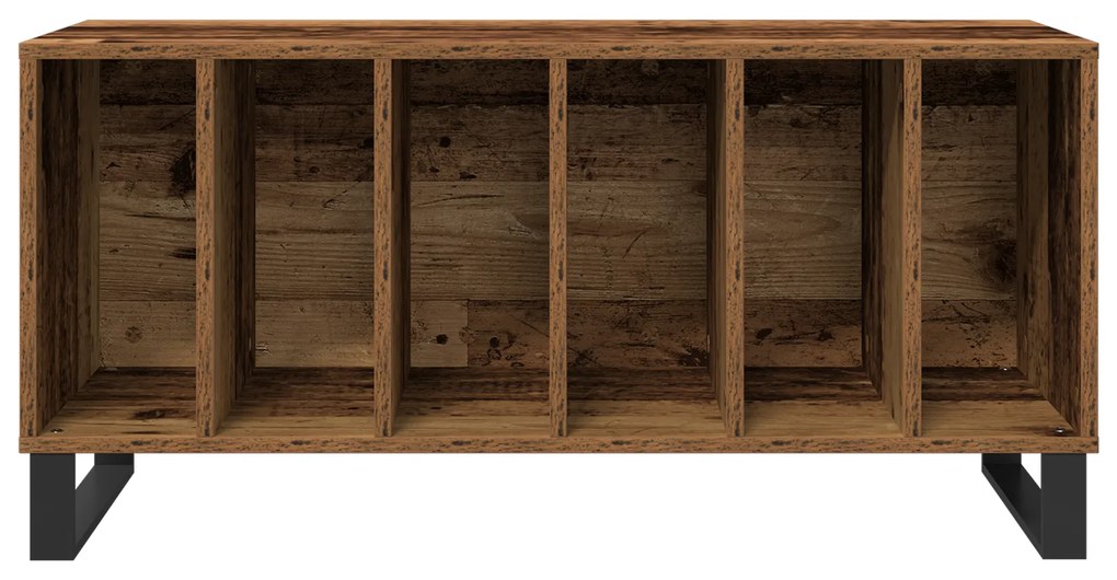 vidaXL Ντουλάπα Δισκοθήκης Παλιού Ξύλου 100x38x48 εκ Κατασκευασμένο Ξύλο
